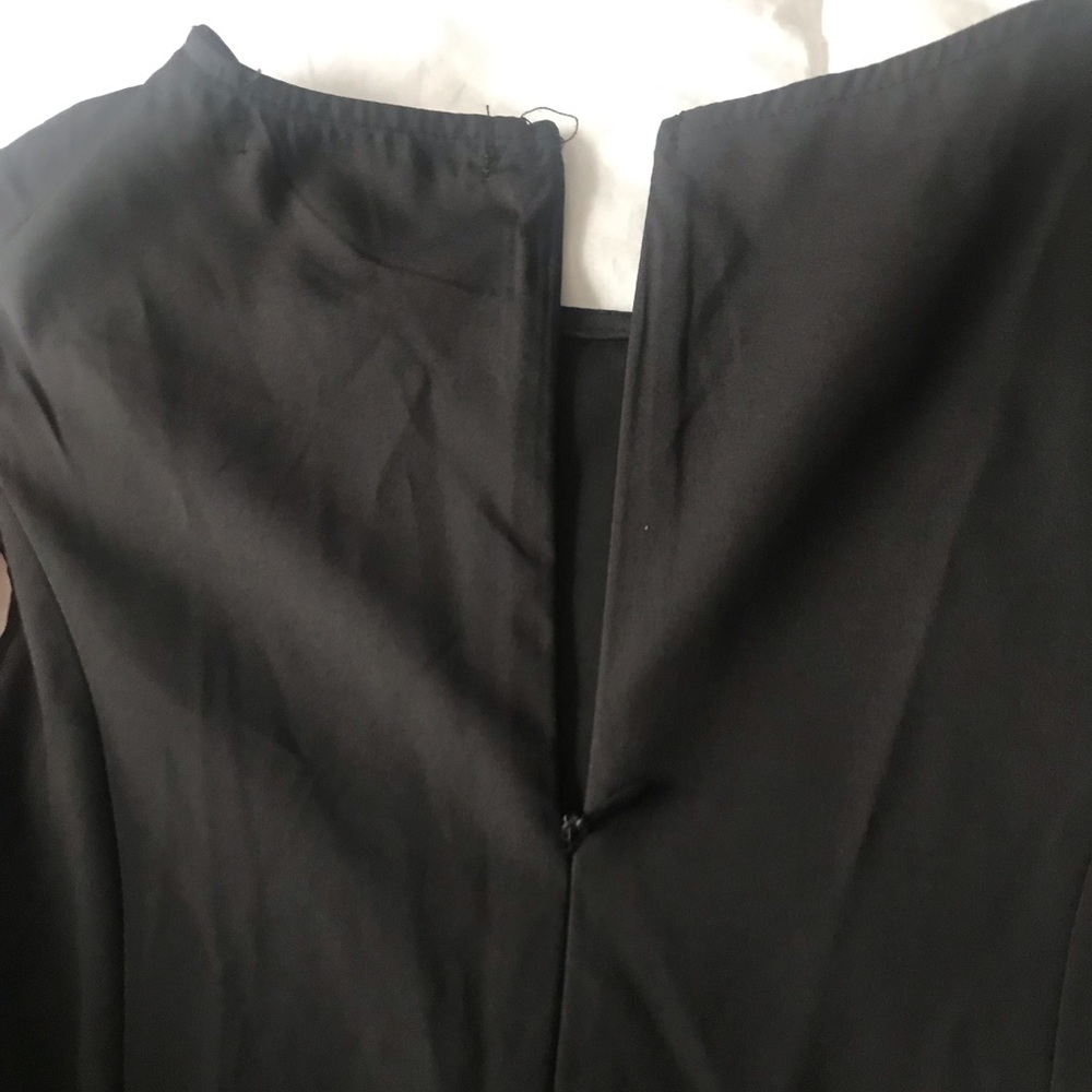 ☀️ Black midi dress - Picture 4 of 6